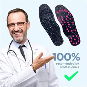 Softsole™ Far infrared Tourmaline Acupressure Massage Foot Pain Relief Orthotic Insoles