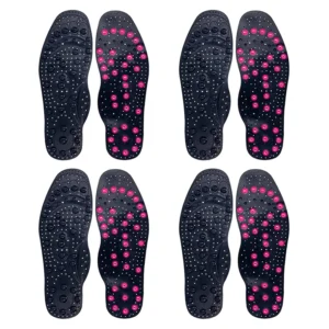 Softsole™ Far infrared Tourmaline Acupressure Massage Foot Pain Relief Orthotic Insoles