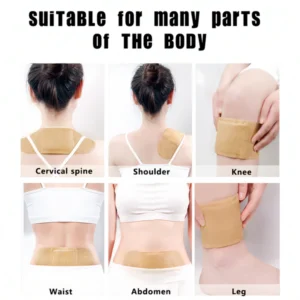 Tourmaline self-heating moxibustion patch