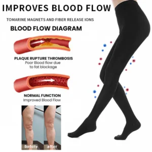 UltraSLIM Tourmaline Ion Body Shaping Stretch Silk Stockings