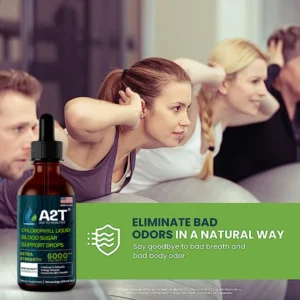 A2H™ Chlorophyll Liquid Natural Detox & Blood Sugar Support Drops