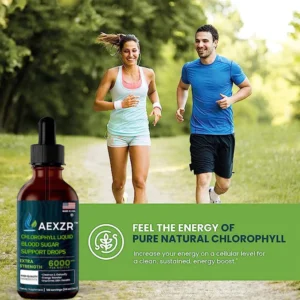 AEXZR™ Chlorophyll Liquid Natural Detox & Blood Sugar Support Drops