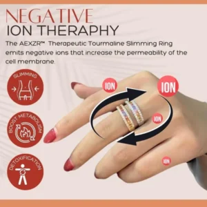 AEXZR™ Healing Tourmaline Slimming Ring