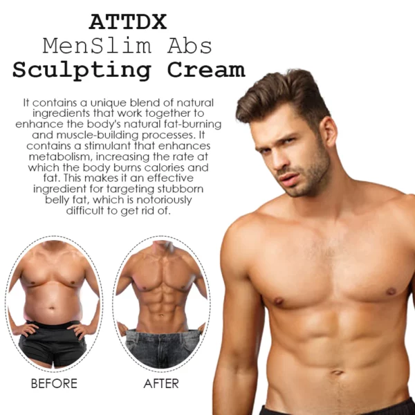 ATTDX MenSlim AbsSculpting Cream - Image 4