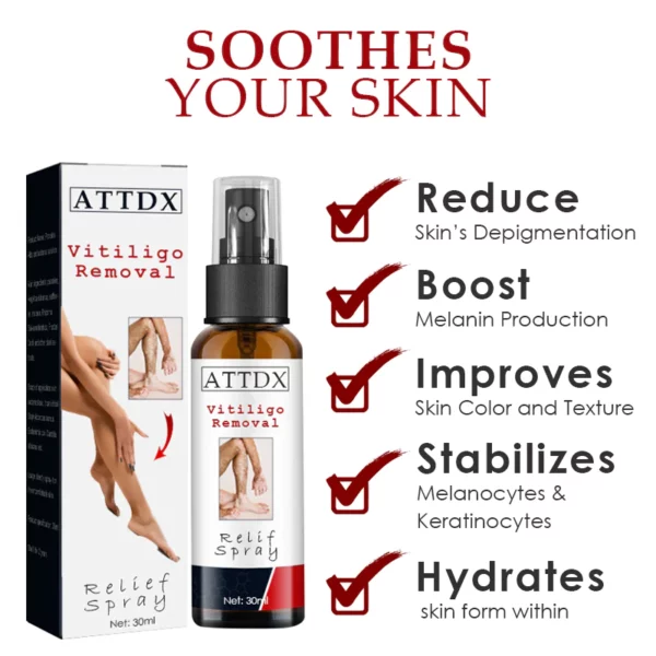 ATTDX VitiligoRemoval Relief Spray