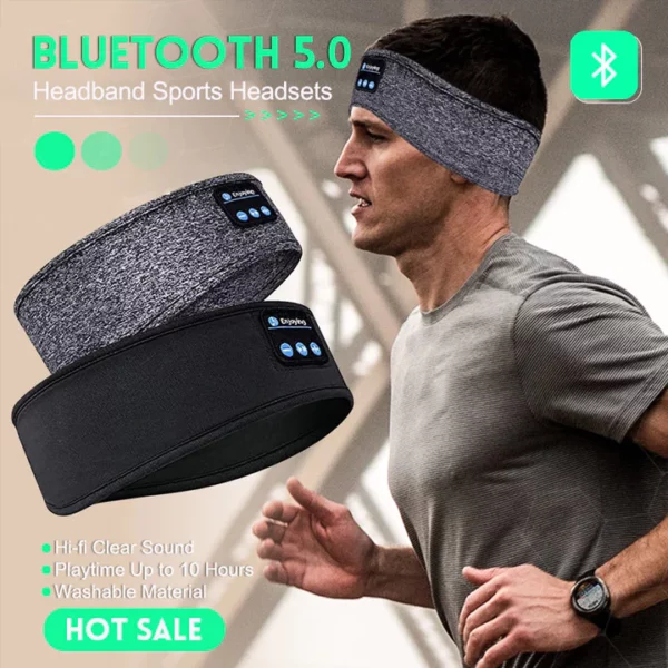 Bluetooth Sports Sleep Bandana - Image 3