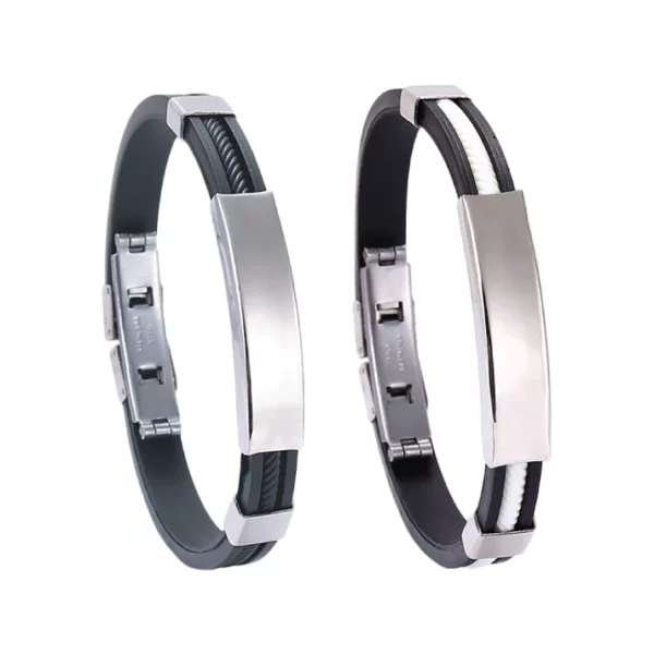 EELHOE™ Apus Ion Therapeutic Lympunclog Titanium Wristband