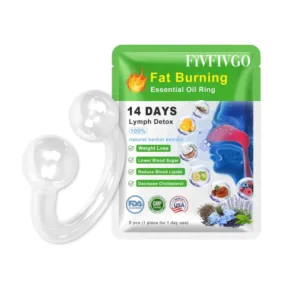 Fivfivgo™ Body Detox & Fat Burn Leber- und Lungenreinigungs-Nasenring mit ätherischen Ölen