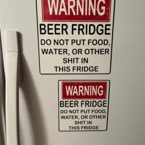 Hilarious Beer Fridge Magnet