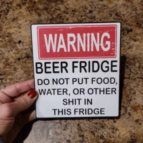 Hilarious Beer Fridge Magnet - Image 2