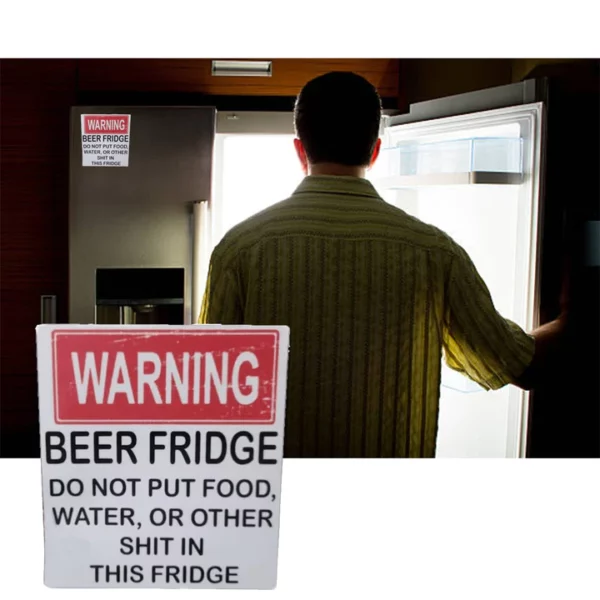 Hilarious Beer Fridge Magnet - Image 4