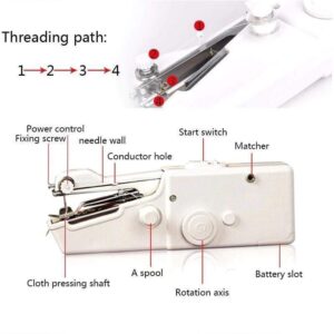 Insta-Stitchrm™ Portable Electric Hand Sewing Machine