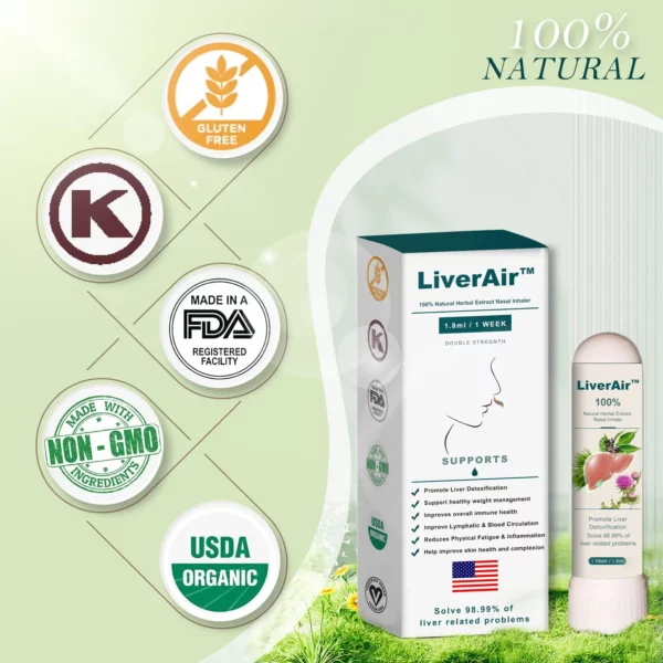 LiverAir® Nasal Inhaler