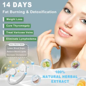 LymphStar Body Detox & Fat Burn Liver and Lung Cleanse Essential Oil Nose Ring