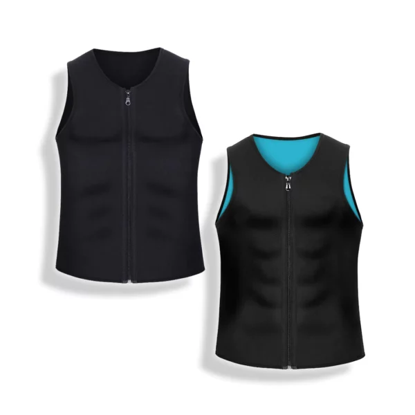 MANSON Gynecomastia Compress Zipper Vest - Image 2