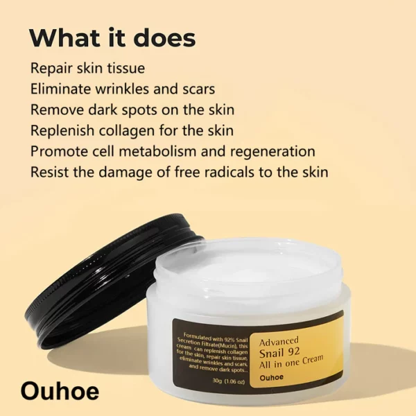 Ouhoe Korean Snail Collagen Lifting & Firming Cream - Image 3