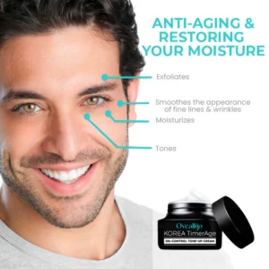 Oveallgo™ Korea TimerAge Men Oil-Control Tone-Up Cream