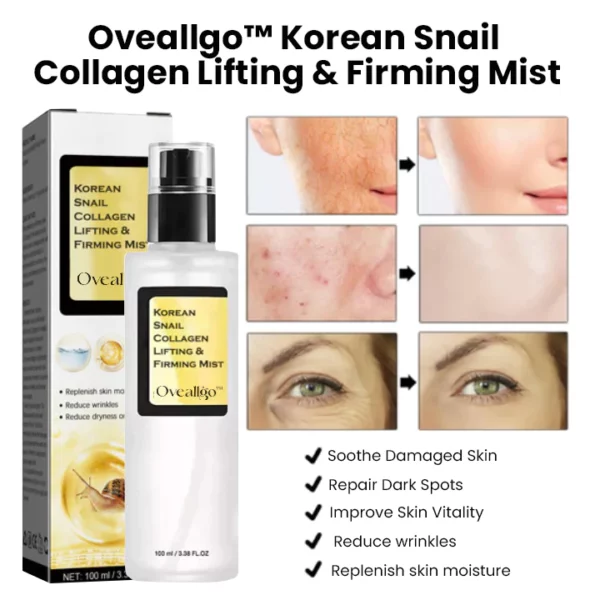 Oveallgo™ Korean Snail Collagen Lifting & Firming Mist - Image 4