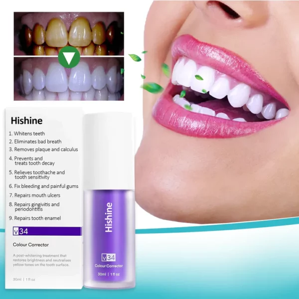 Oveallgo™ Pure Herbal Teeth Whitening Mousse - Image 4