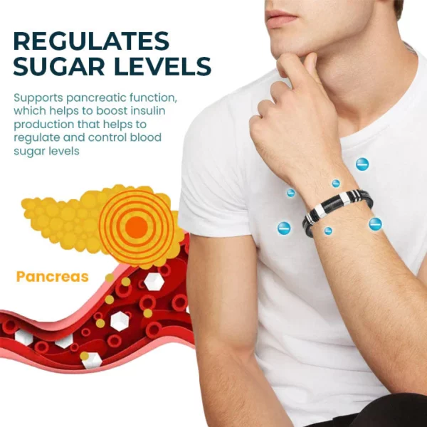 Oveallgo™ SugarFirm PLUS TitanION Wristband