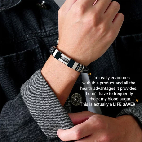 Oveallgo™ SugarFirm TitanION Wristband - Image 2