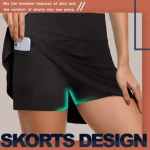 Sportair™ Workout Pocket Skorts