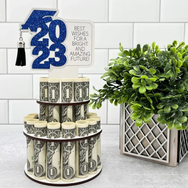 TIERED HIGH SCHOOL GRADUATION MONEY HOLDER