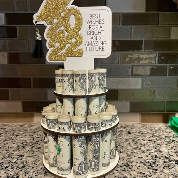 TIERED HIGH SCHOOL GRADUATION MONEY HOLDER - Image 4