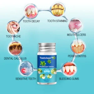 Teetclean™ Mouthwash Tablets