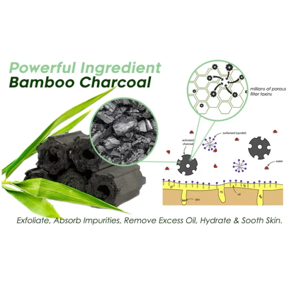 flysmus™ Acanthosis Nigricans Treatment Bamboo Charcoal Soap - Image 2