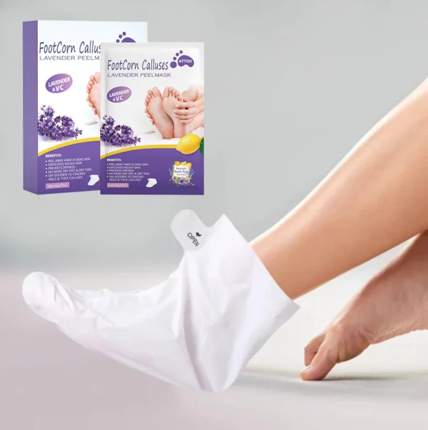 ATTDX FootCorn Calluses Lavender PeelMask - Image 3