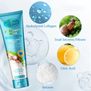 Body & Face Cleansing Exfoliating Gel-Whitening and Moisturizing