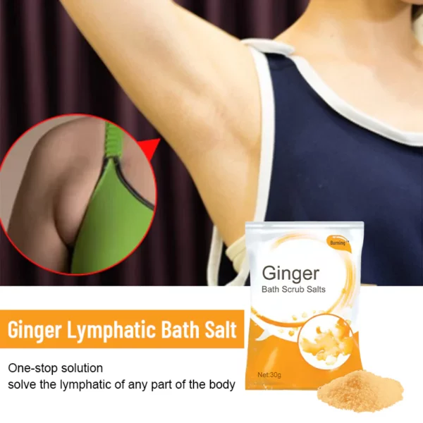 Burning™ Ginger Lymphatic Bath Salt - Image 6