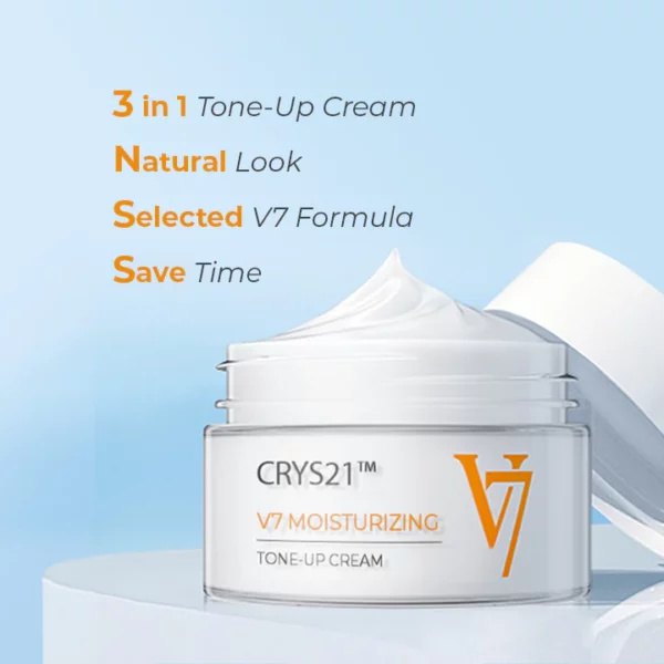 CRYS21™ V7 Moisturizing Tone-up Cream - Image 2