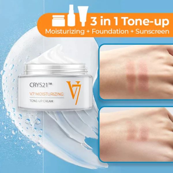 CRYS21™ V7 Moisturizing Tone-up Cream - Image 5