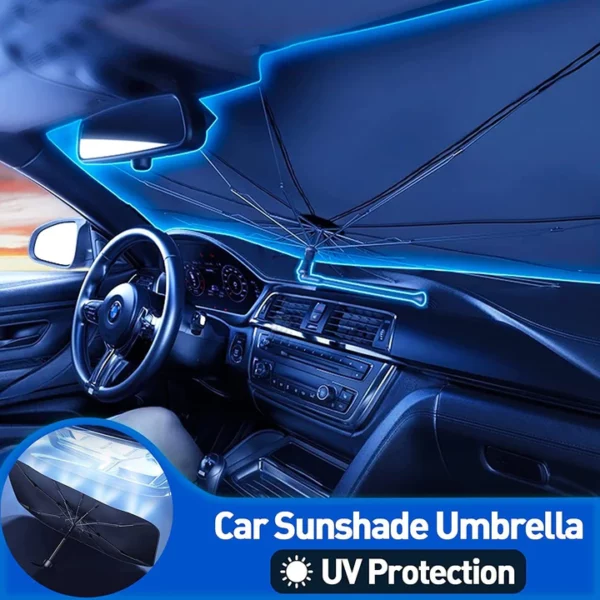 Car Windshield Sun Shade Umbrella - Image 3