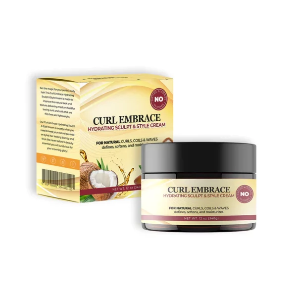 Curl Embrace Hydrating Sculpt & Style Cream - Image 6