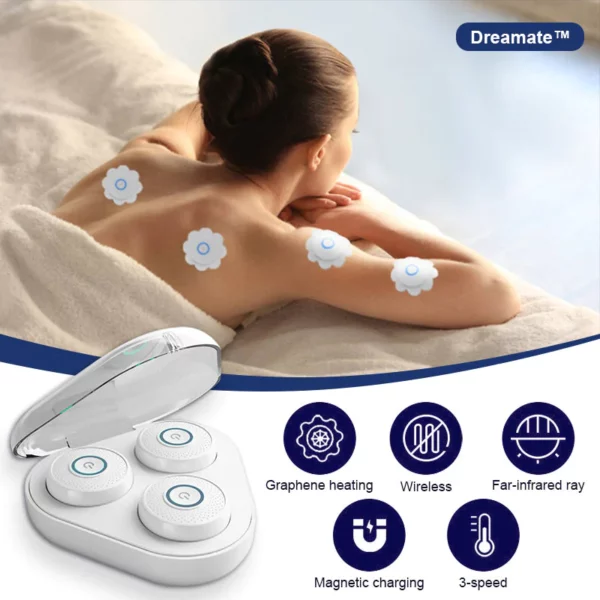 Dreamate™ Graphene Infrared Intelligent TENS Massager - Image 3