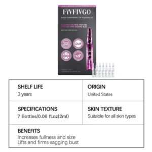 Fivfivgo™ Breast Enhancement Lift Ampoules Oil