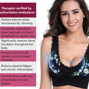 Fivfivgo™ Tourmaline Shaping Wireless Silky Bra