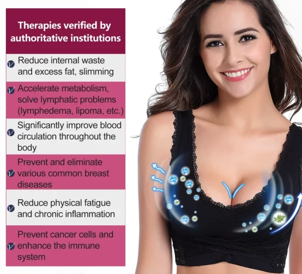 Fivfivgo™ Tourmaline Shaping Wireless Silky Bra