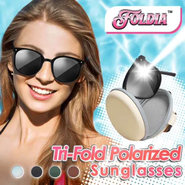 Foldia™ Tri-Fold Polarized Sunglasses