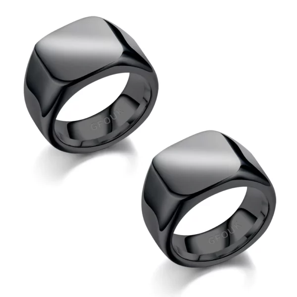 GFOUK™ Black Carbon Lvmphvity Cleaning TitanRing - Image 8