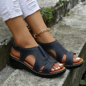 Jhizel™ Orthopaedic wedge sandals