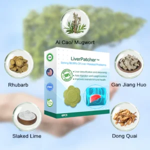 Liverpatcher™ powerful antioxidant liver detox cleansing patch