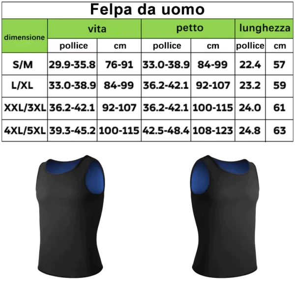 MANSottile Shaping Compression Vest