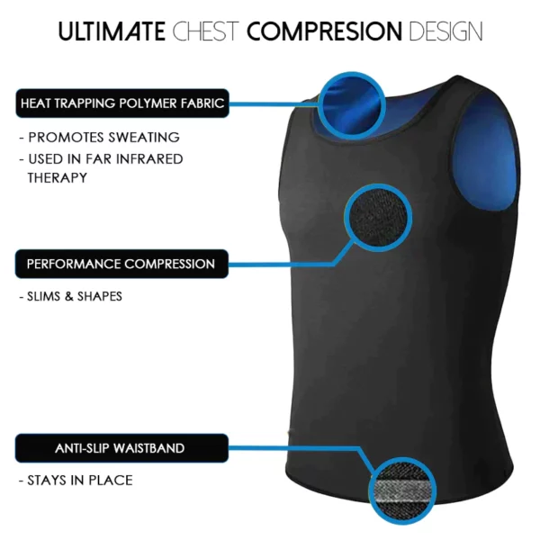 MANSottile Shaping Compression Vest - Image 7