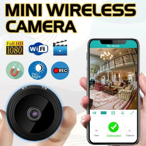 HD Wireless Magnetic Security Camera - Image 2