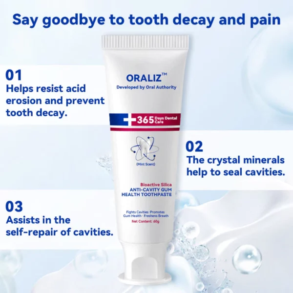 Oraliz™ Anti-Cavity Gum Health Toothpaste - Image 2