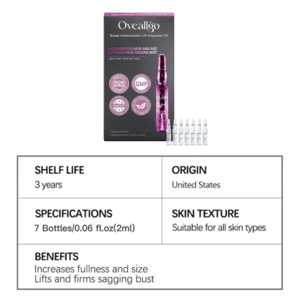 Oveallgo™ Breast Enhancement Lift Ampoules Oil - Image 6